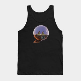 Retro Future DJ Bubble Tank Top